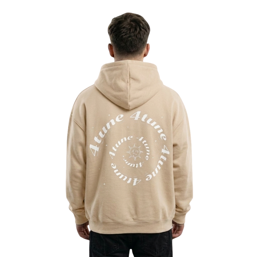 Og4tune style 001 hoddie-Cream