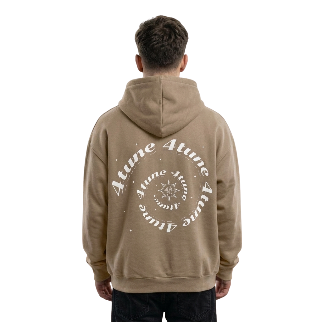 Og4tune style 001 hoddie-light brown