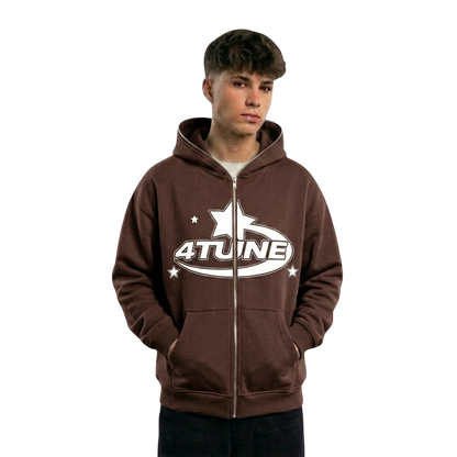 Og4tune style 001 hoddie-Coffee