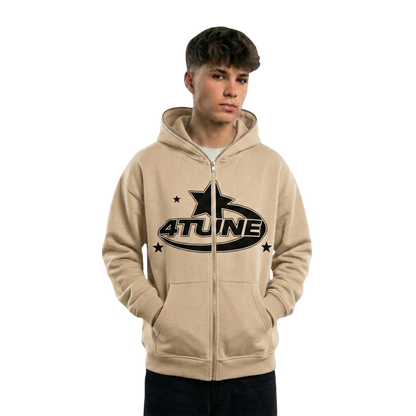 Og4tune style 001 hoddie-Cream