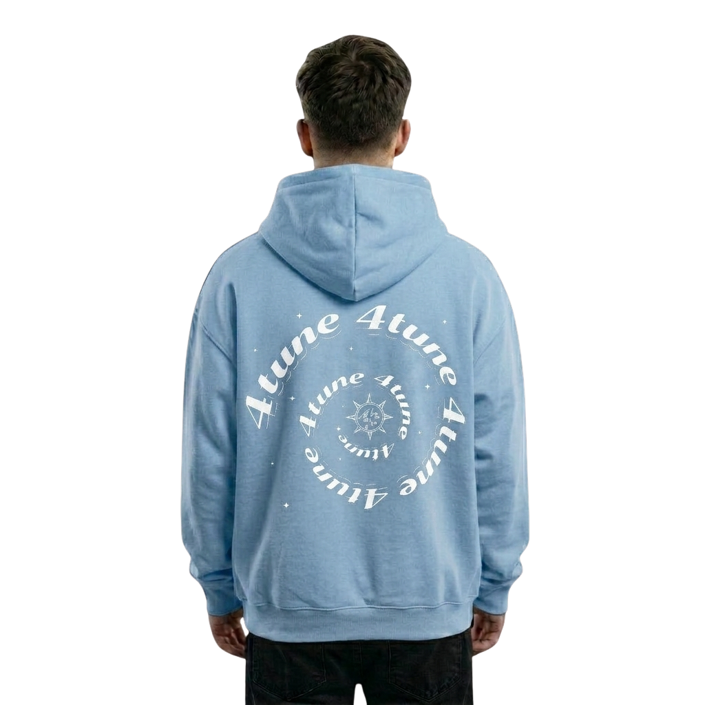 Og4tune style 001 hoddie-Sky Blue