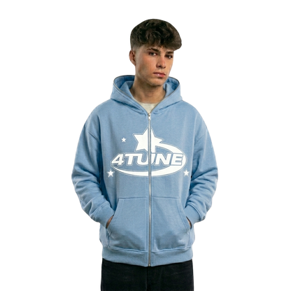 Og4tune style 001 hoddie-Sky Blue