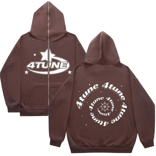 Og4tune style 001 hoddie-Coffee