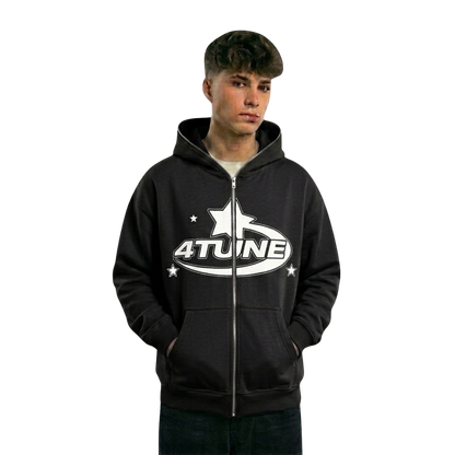 Og4tune style 001 hoddie-Black